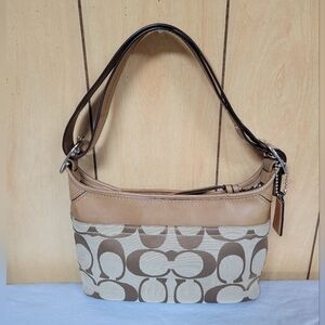 Coach Signature East West Duffel Bag